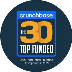 Crunchbase’s Top 30 Funded Black and Latinx Companies logo