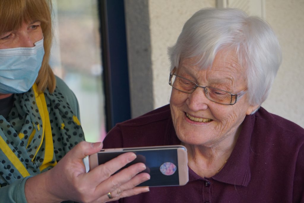 Elder caregiver support as part of an employee benefits program